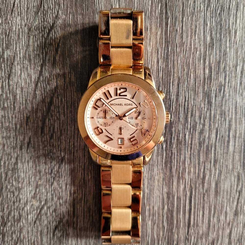 Michael Kors Rose Gold Watch